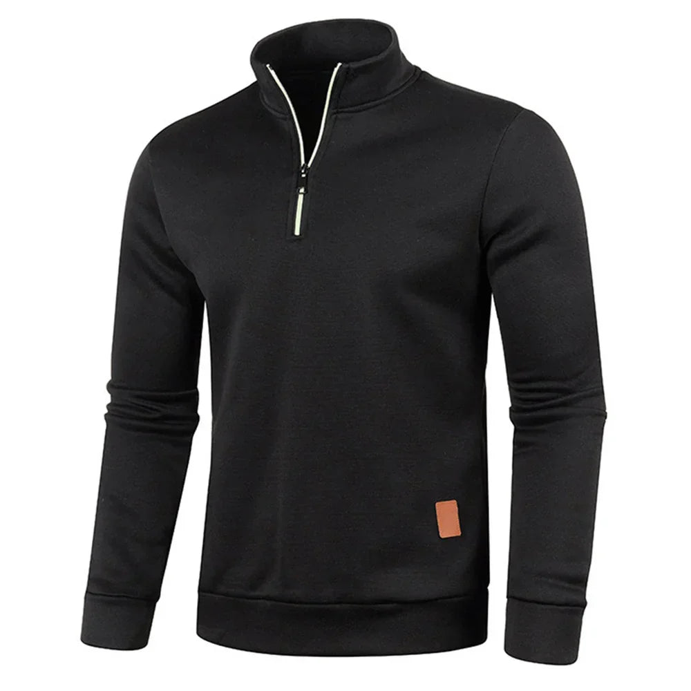 Edwin | Stylischer Halbzip-Sweatshirt für Komfort und Vielseitigkeit