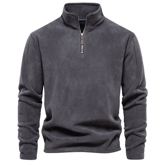 Darren | Cozy Fleece Zip Pullover for Comfort and Style