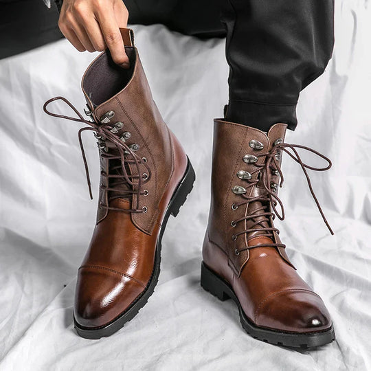 Delmar | Durable Leather Western Boots for Comfort & Style