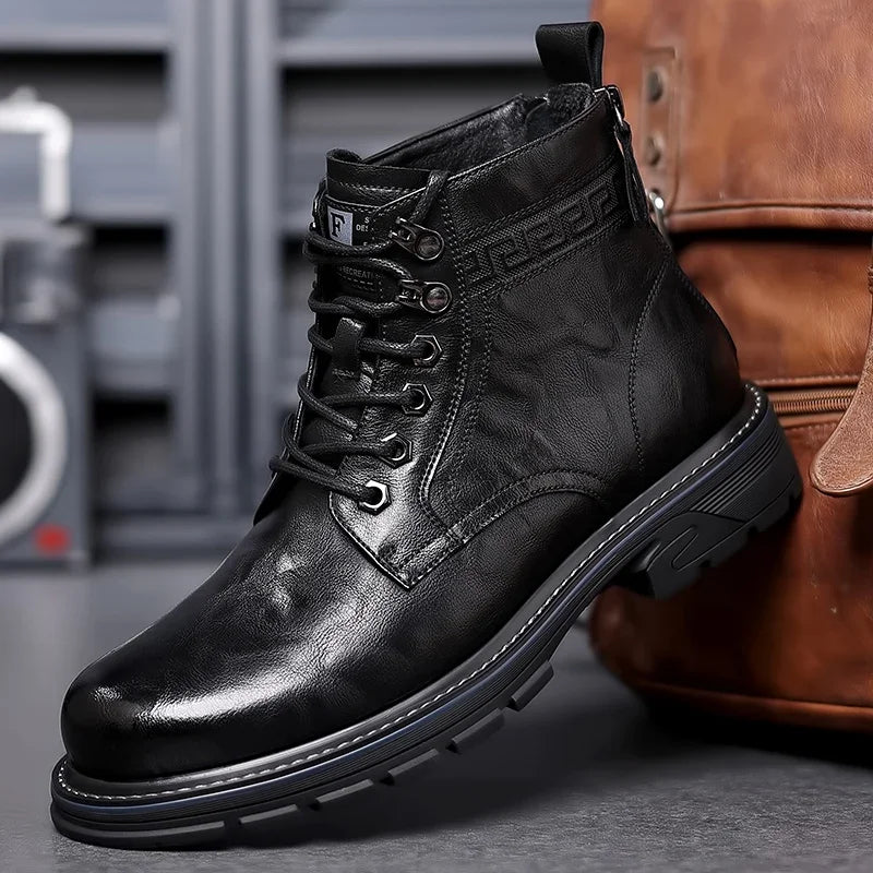 Carlos | Bequeme Weitpassform Business-Stiefel für Männer