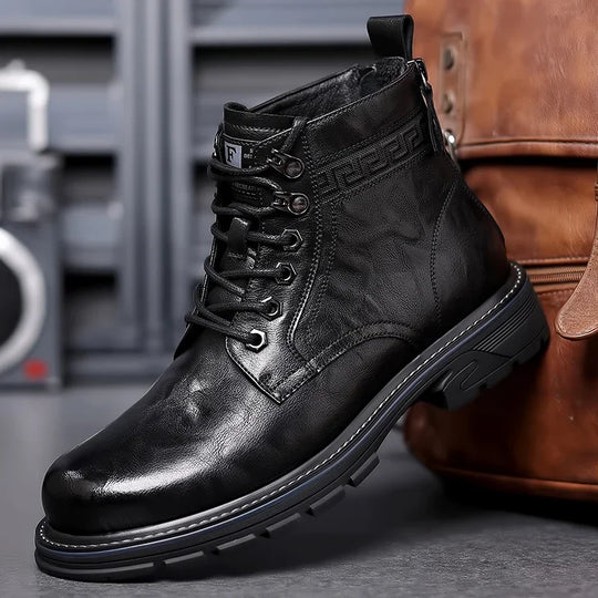 Carlos | Bequeme Weitpassform Business-Stiefel für Männer