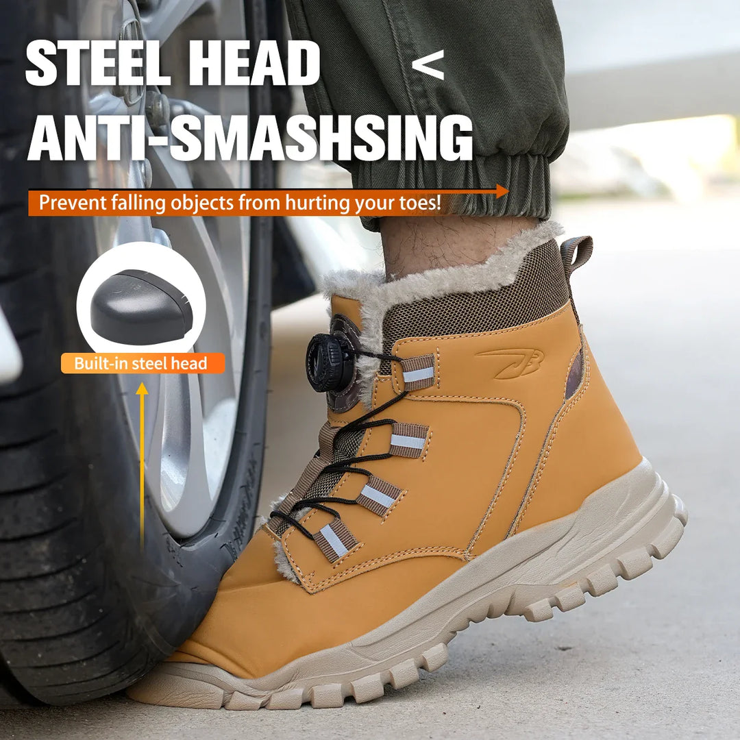 Bart | Comfortable Wide-fit Safety Boots for Men
