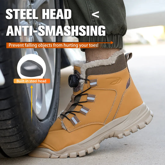 Bart | Comfortable Wide-fit Safety Boots for Men