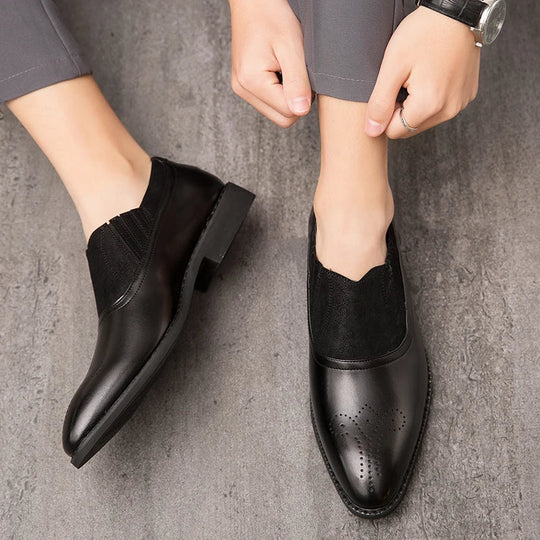 Danton | Klassische Echtleder Slipper für zeitlosen Stil