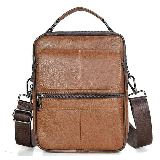 Knox | Stylische mittelgroße Reisetasche aus echtem Leder