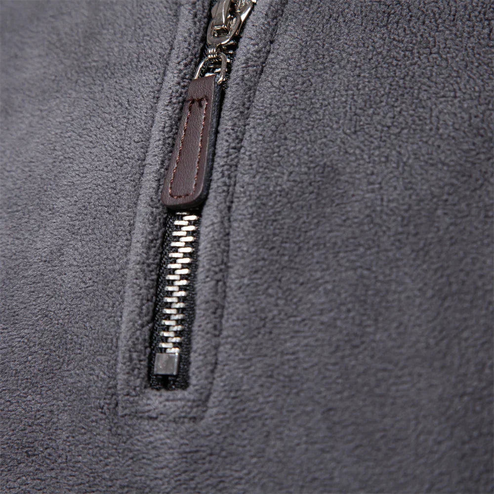 Darren | Cozy Fleece Zip Pullover for Comfort and Style