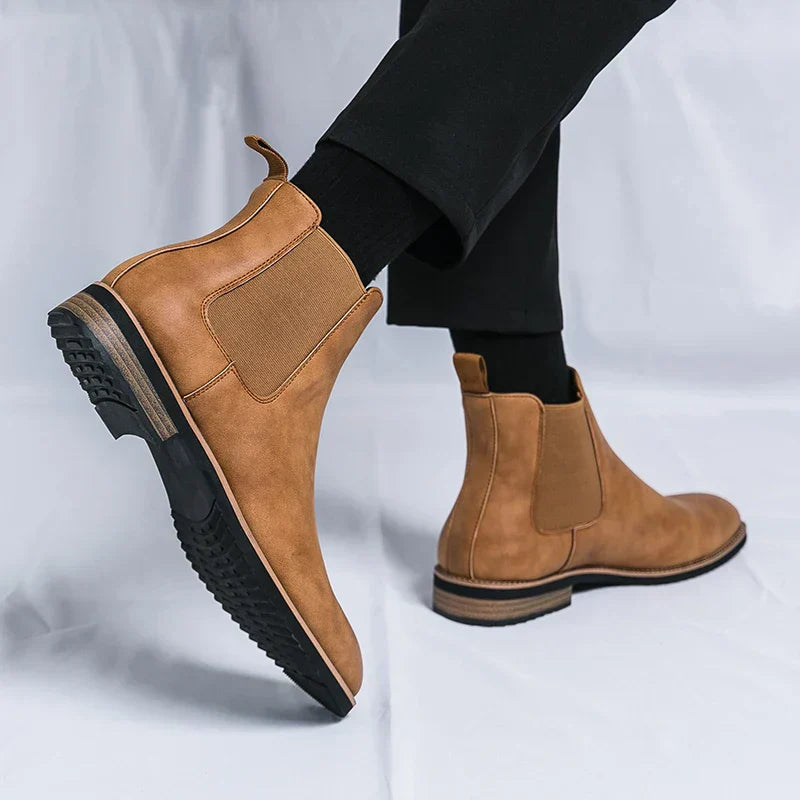 Cosmo | Stylish Leather Chelsea Boots for Comfort and Durability