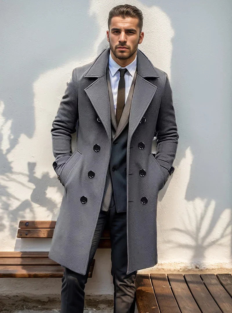 Travis | Stilvoller Herren-Trenchcoat mit zeitloser Eleganz