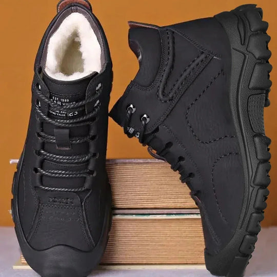 Albert | Durable Waterproof Leather Boots for Comfort