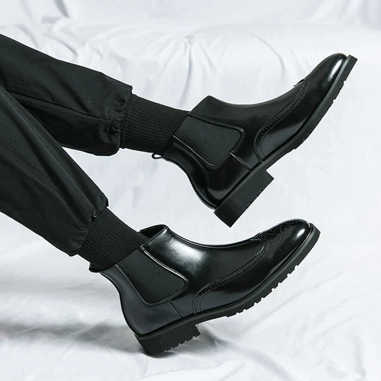Adriel | Premium Leather Chelsea Boots for Comfort and Style