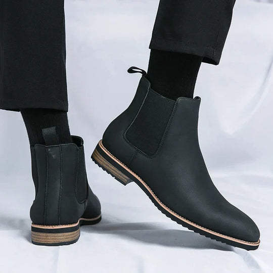 Kayden | Stylish Leather Chelsea Boots for Men