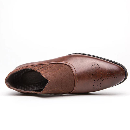 Danton | Klassische Echtleder Slipper für zeitlosen Stil
