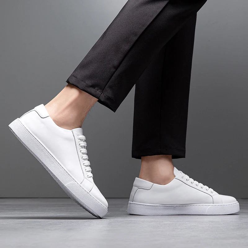 Clint | Stylische Herren-Leder-Sneaker für Komfort und Langlebigkeit