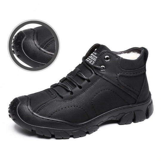 Albert | Durable Waterproof Leather Boots for Comfort