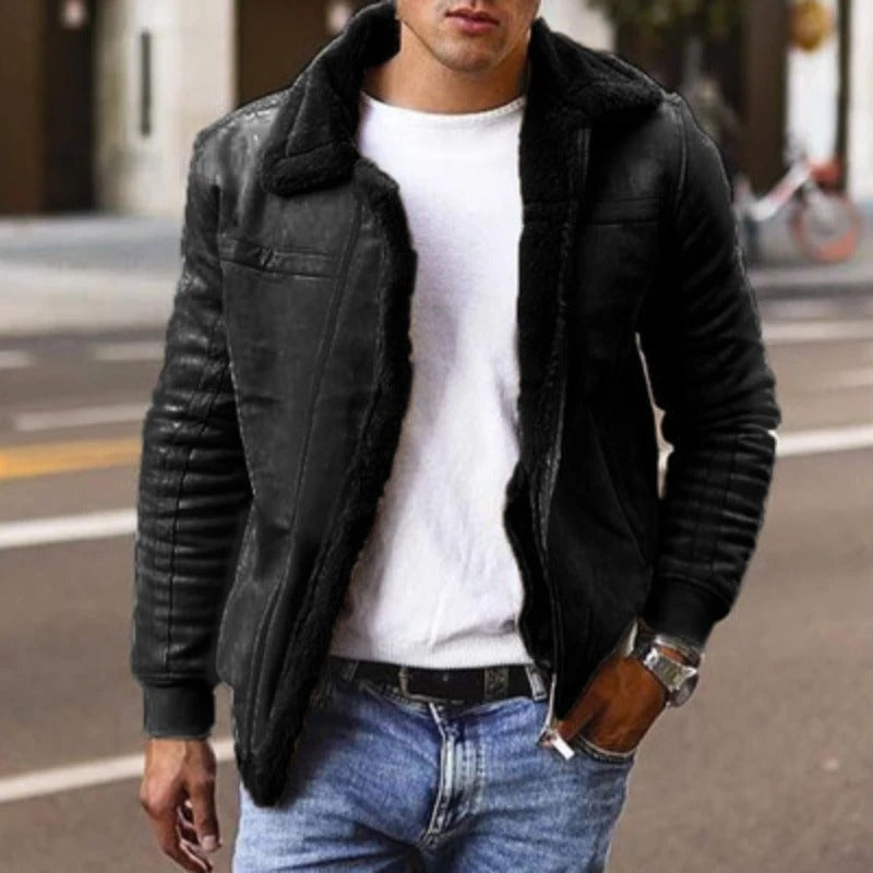 Teddy - Men's Winter Jacket Warm Lining Stylish Design 0