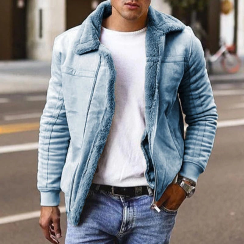 Teddy - Men's Winter Jacket Warm Lining Stylish Design 1