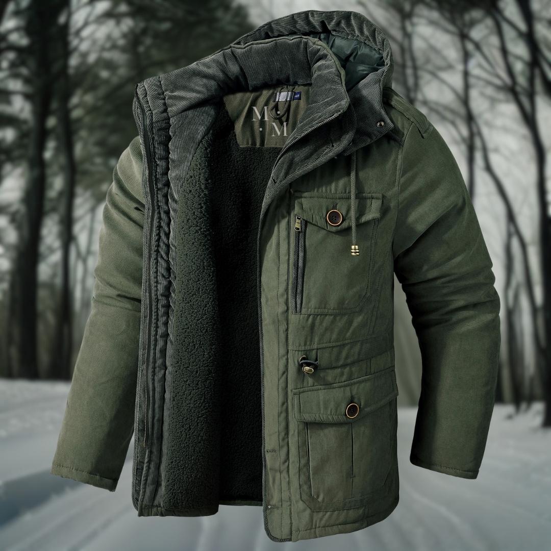 Troy - Men's Hooded Sherpa Jacket Warmth and Comfort 2