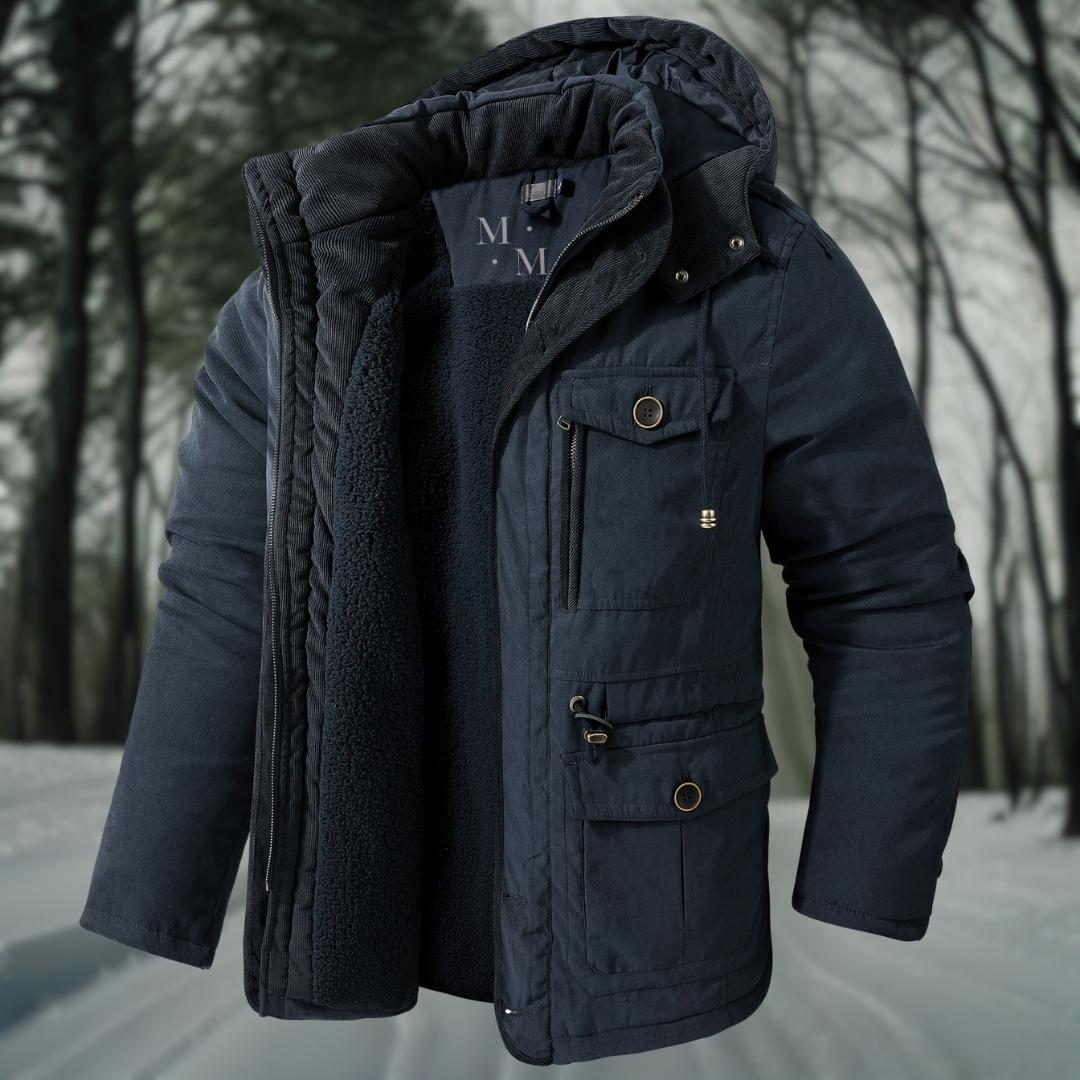 Troy - Men's Hooded Sherpa Jacket Warmth and Comfort 3