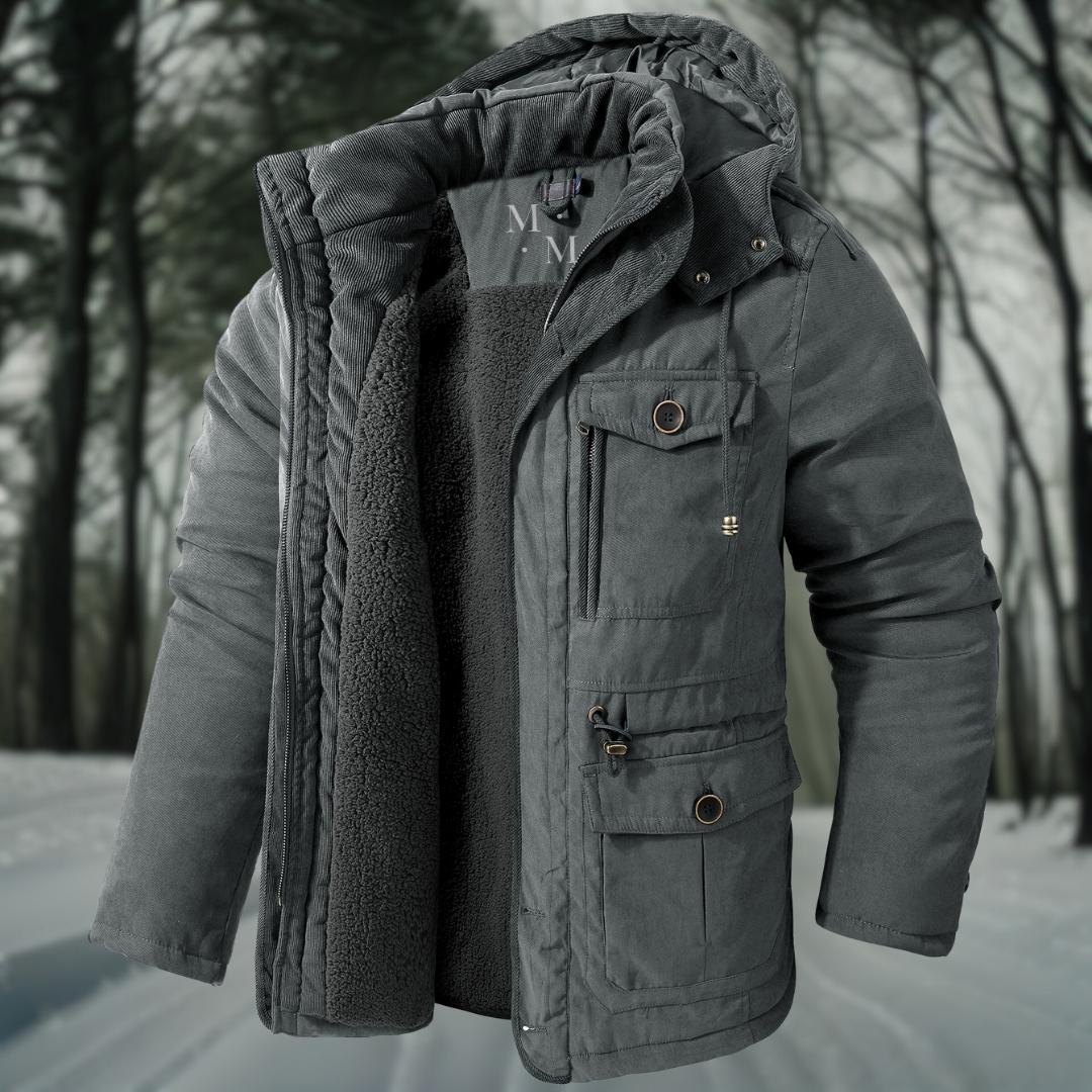 Troy - Men's Hooded Sherpa Jacket Warmth and Comfort 4