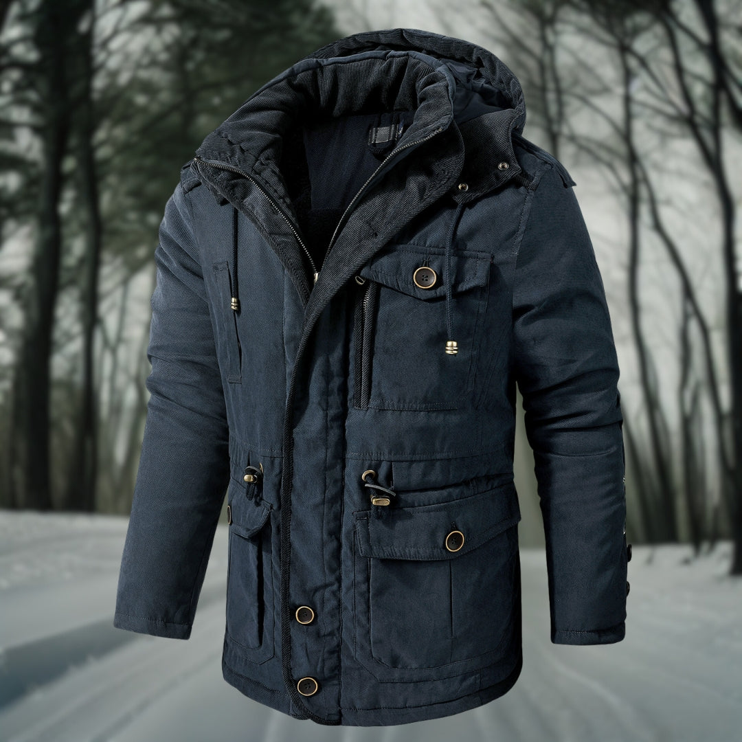 Troy - Men's Hooded Sherpa Jacket Warmth and Comfort 6