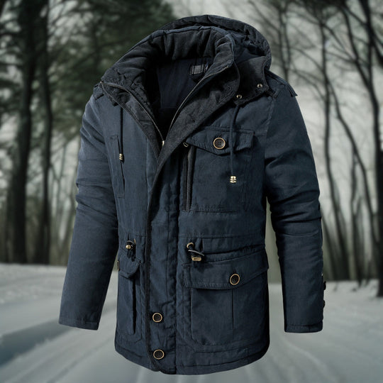 Troy - Men's Hooded Sherpa Jacket Warmth and Comfort 6
