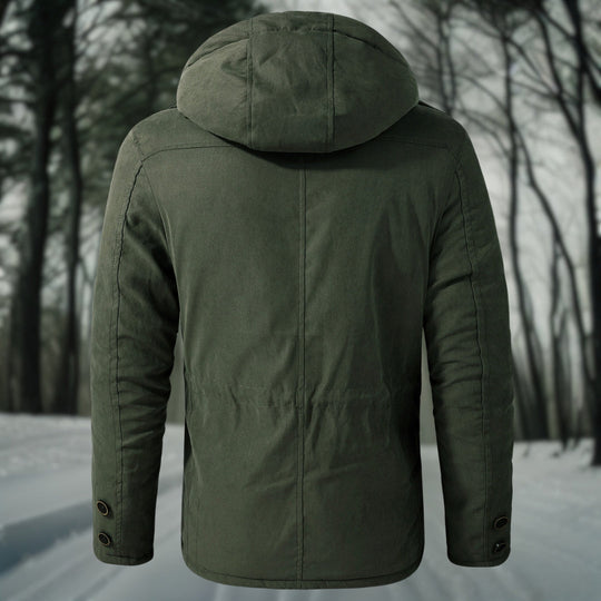 Troy - Men's Hooded Sherpa Jacket Warmth and Comfort 8