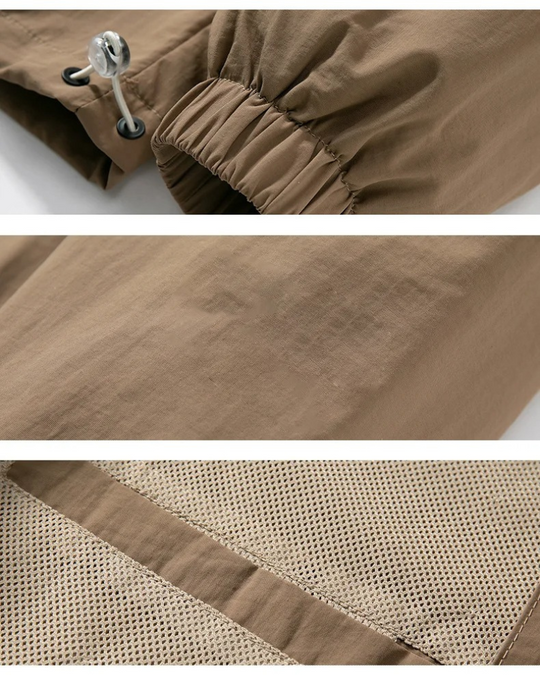 Rui | Robuste wasserdichte Jacke mit sicheren Reißverschlusstaschen