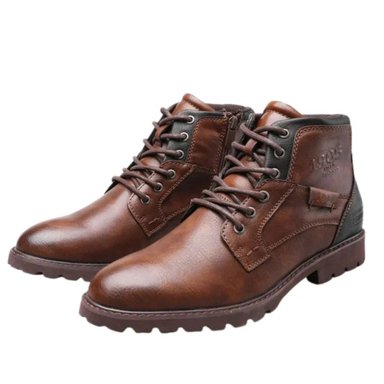 Parker | Stylish Men's Leather Boots for Everyday Comfort