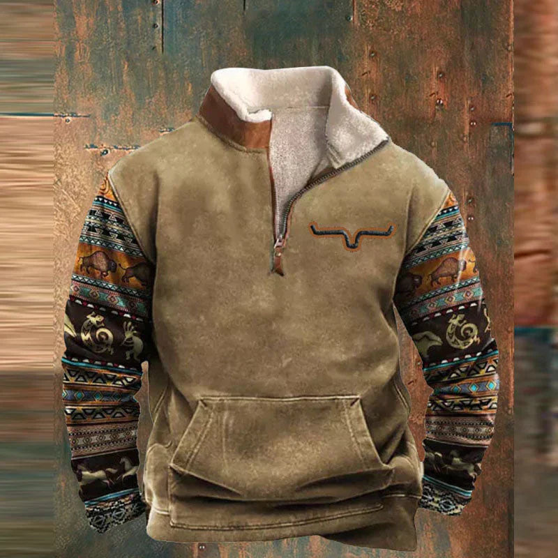 Nicasio | Stilvoller Pullover mit Viertel-Reißverschluss für Komfort und Vielseitigkeit