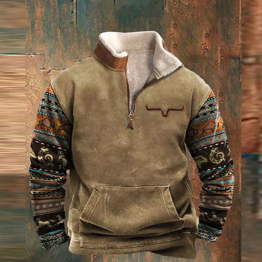 Nicasio | Stilvoller Pullover mit Viertel-Reißverschluss für Komfort und Vielseitigkeit