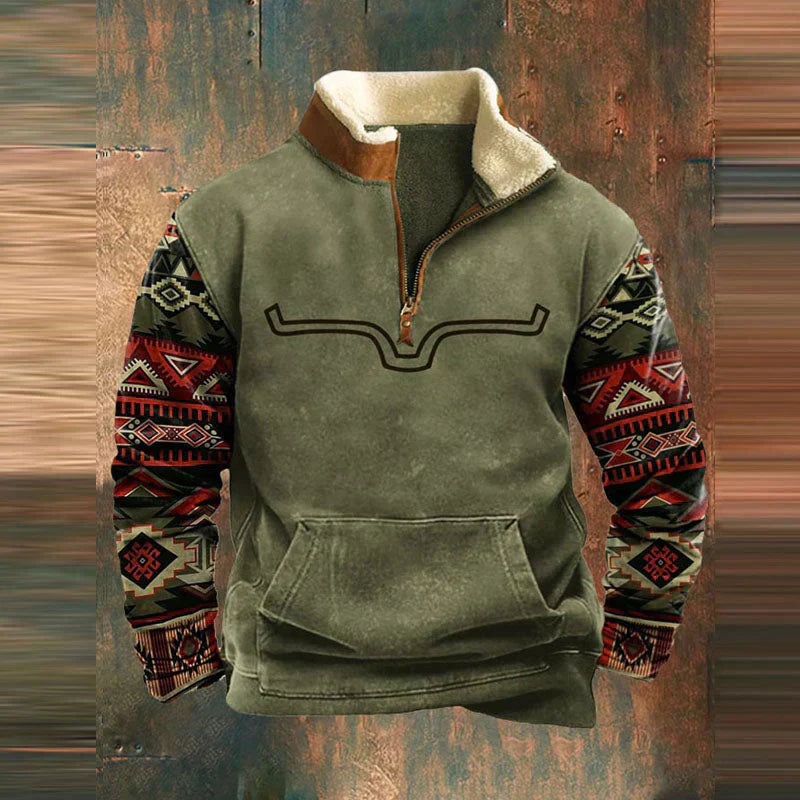 Nicasio | Stilvoller Pullover mit Viertel-Reißverschluss für Komfort und Vielseitigkeit