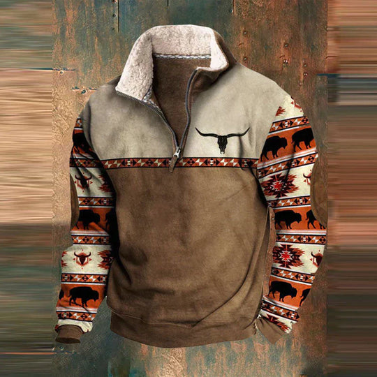 Nicasio | Stilvoller Pullover mit Viertel-Reißverschluss für Komfort und Vielseitigkeit