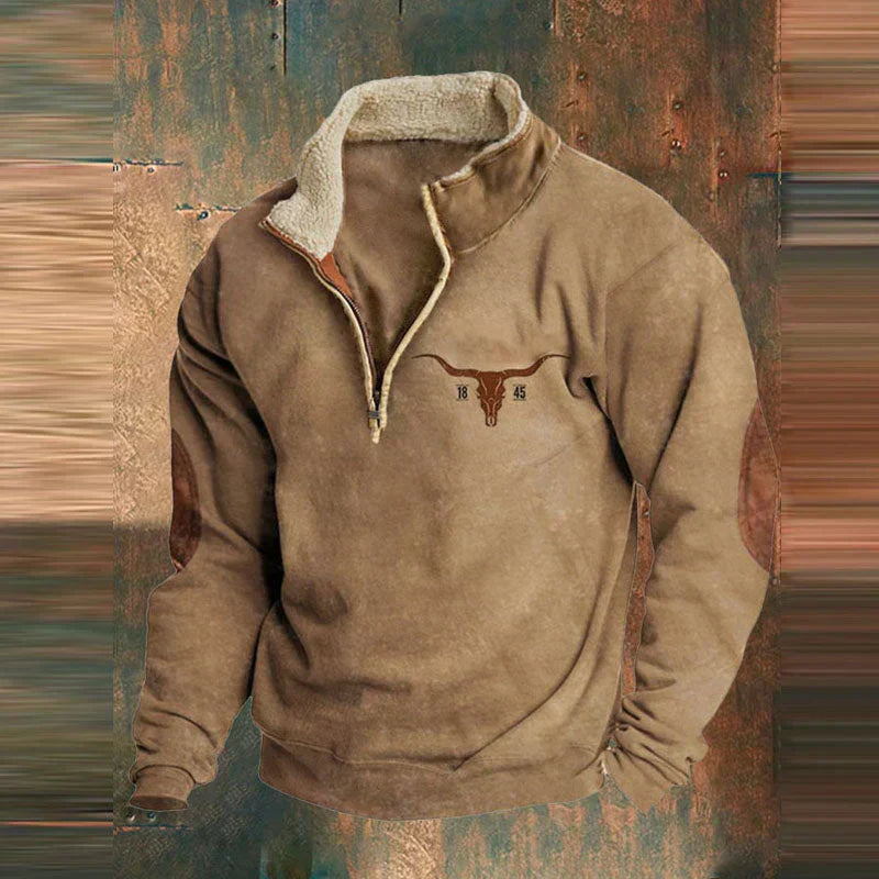Nicasio | Stilvoller Pullover mit Viertel-Reißverschluss für Komfort und Vielseitigkeit