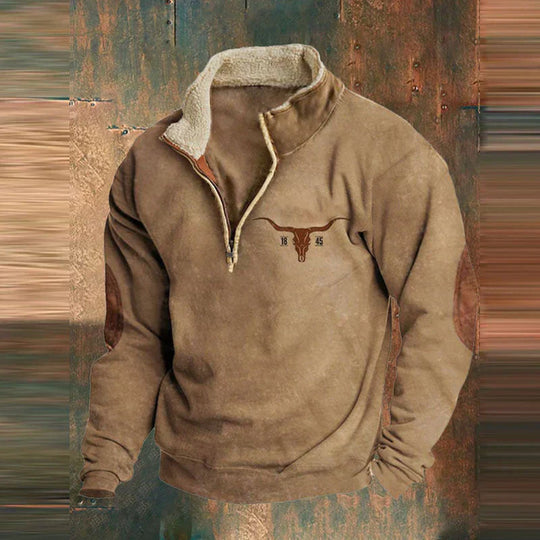 Nicasio | Stilvoller Pullover mit Viertel-Reißverschluss für Komfort und Vielseitigkeit