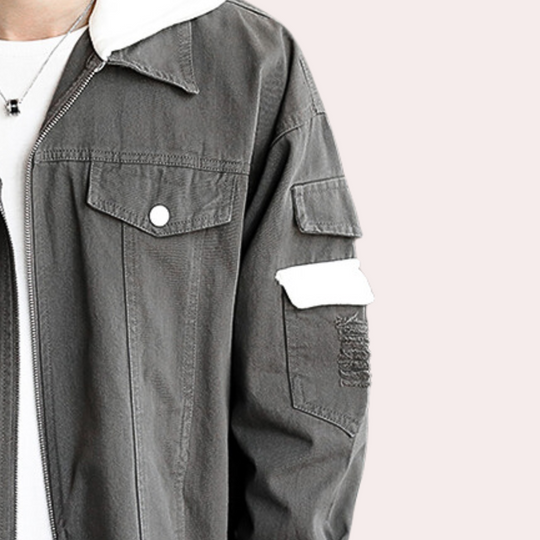 Milen | Stilvoller Denim-Hoodie für Herren