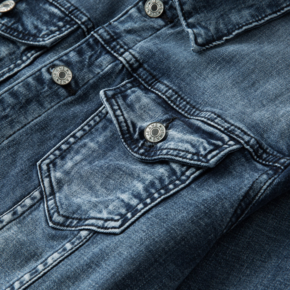 Robin | Stylische, bequeme, vielseitige Jeansjacke für Männer