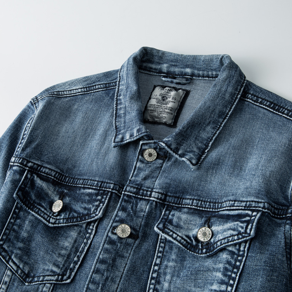 Robin | Stylische, bequeme, vielseitige Jeansjacke für Männer