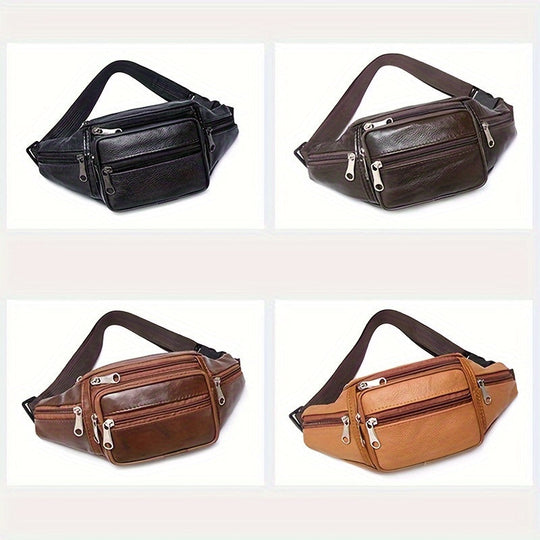 Reid | Premium-Leder Herren Hüft-Brusttasche für Komfort und Stil