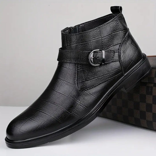 Jameson | Langlebige Leder Ranger Stiefel für Männer, Bequeme Passform