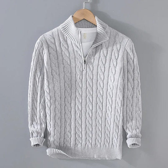 Ford | Stylish Nordic Zip Sweater for Warmth and Comfort