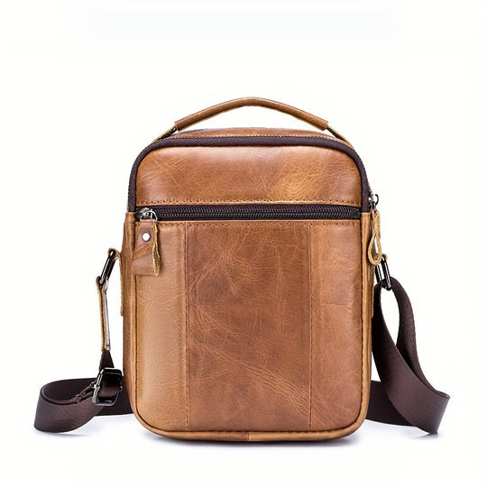 Winston | Stylish Vintage Leather Sling Bag for Men