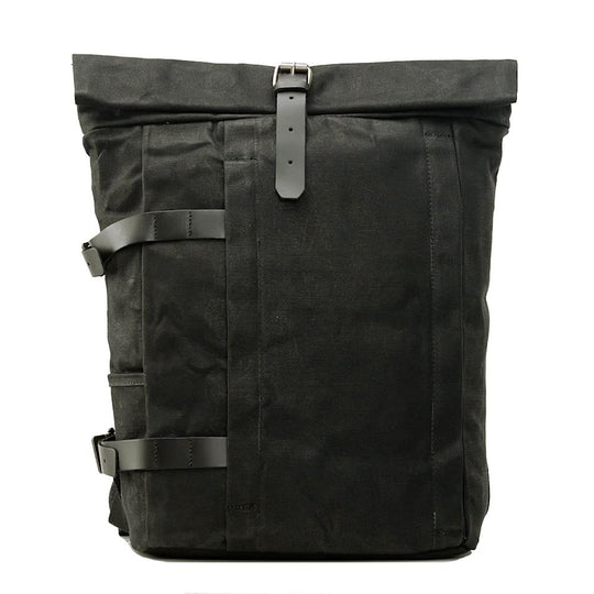 Nottingham | Robuster Canvas-Motorrad-Rucksack mit stylischem Design