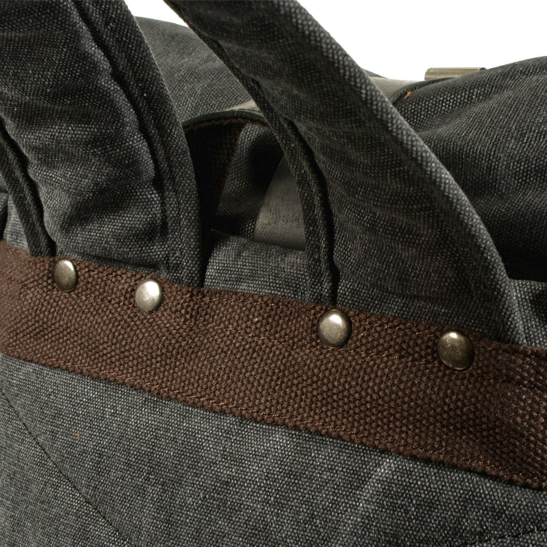Nottingham | Robuster Canvas-Motorrad-Rucksack mit stylischem Design