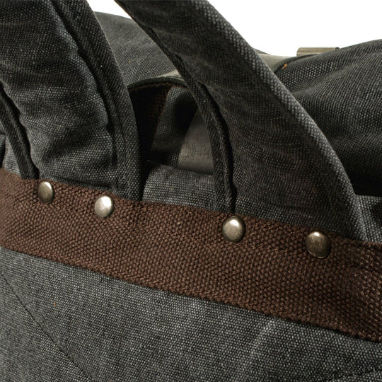 Nottingham | Robuster Canvas-Motorrad-Rucksack mit stylischem Design