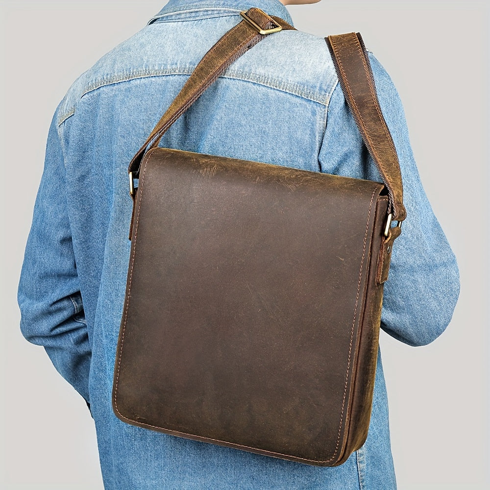 Weston | Klassische Leder-Umhängetasche mit strapazierfähigem Design