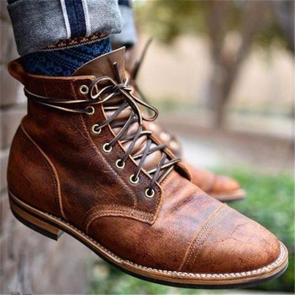 Christian | Hochwertige braune Lederstiefel für Langlebigkeit und Stil