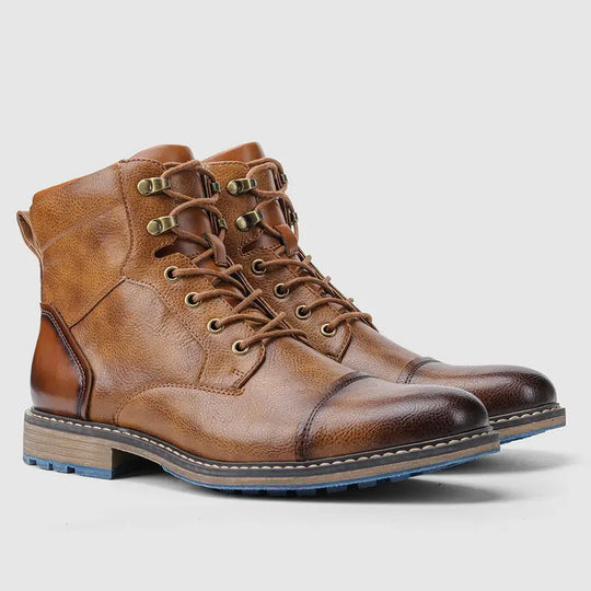 Dallas | Luxurious Handcrafted Leather Oxford Boots for Men