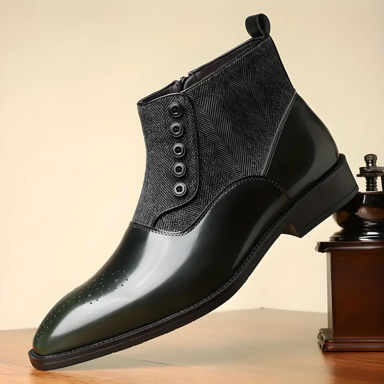 Jovian | Stylish Chelsea Leather Boots for Comfort and Durability