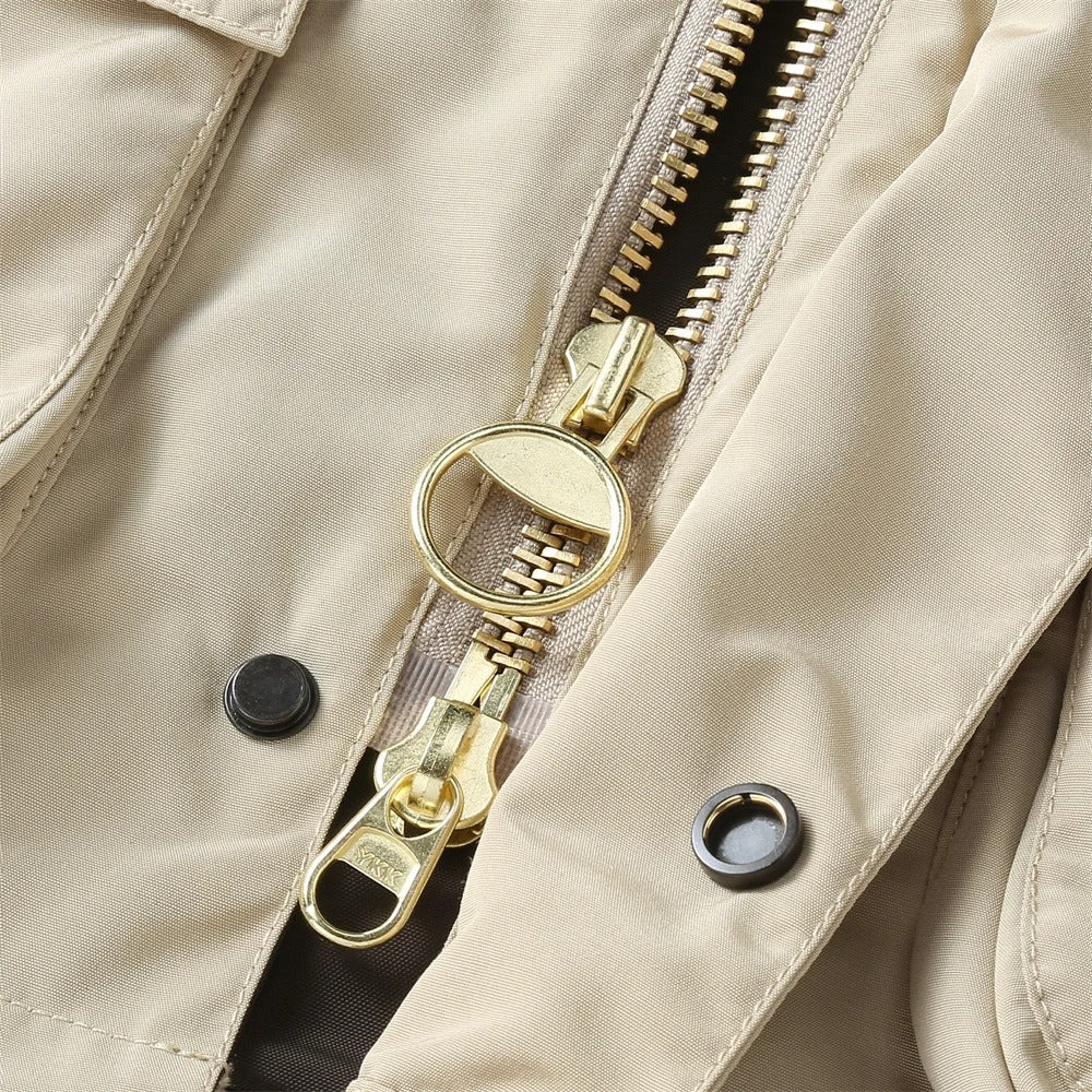 Jasper | Timeless Utility Jacket with Stylish Plaid Lining