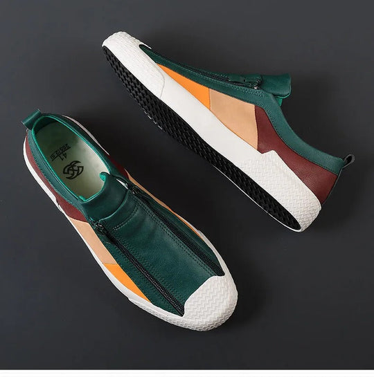 Edward | Stylische Herren Sneaker aus echtem Leder für Komfort und Haltbarkeit